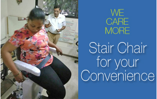 Stair Chair at Dr. SMMC